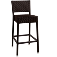 SGABELLO BAR IN FILO INTRECCIATO