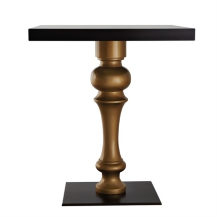 BASAMENTO IN GHISA CON COLONNA TORNITA