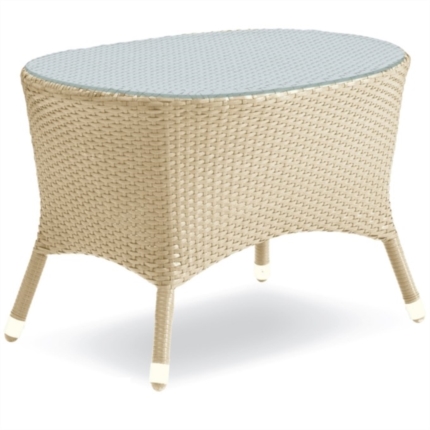 TAVOLO BASSO INTRECCIATO